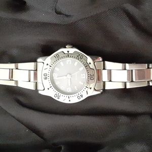 Stainless steel watch. Runs great
